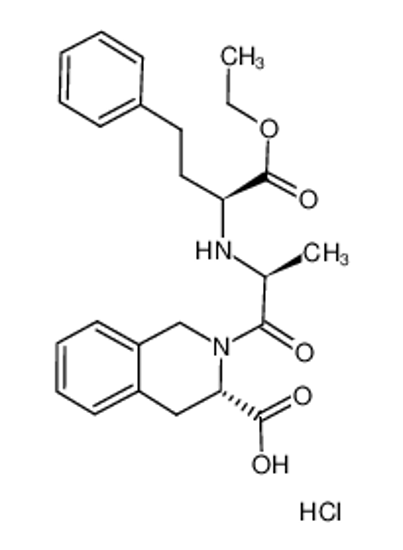 Picture of quinapril hydrochloride