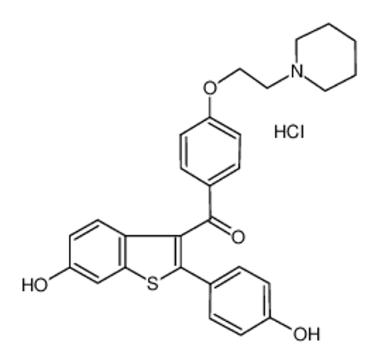 Picture of raloxifene hydrochloride