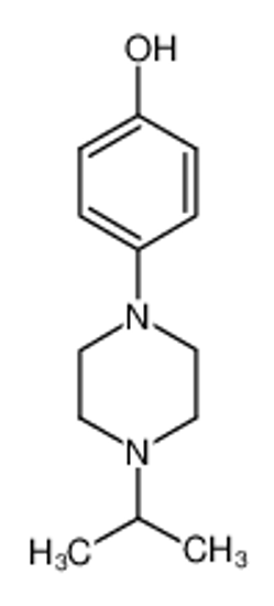 Изображение 4-(4-propan-2-ylpiperazin-1-yl)phenol