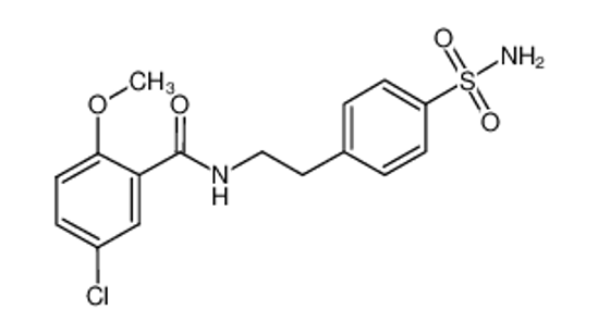 Picture of 4-[2-(5-Chloro-2-methoxybenzamido)ethyl]benzene Sulfonamide