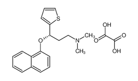 Picture of (S)-N,N-Dimethyl-3-(naphthalen-1-yloxy)-3-(thiophen-2-yl)propan-1-amine oxalate