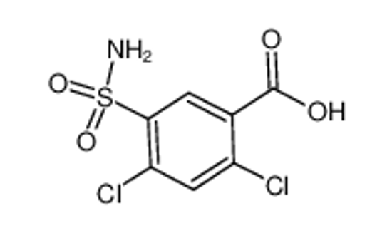 Picture of 2,4-Dichloro-5-sulfamoylbenzoic acid