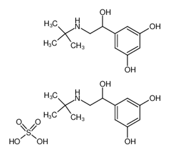 Picture of 5-[2-(tert-butylamino)-1-hydroxyethyl]benzene-1,3-diol,sulfuric acid