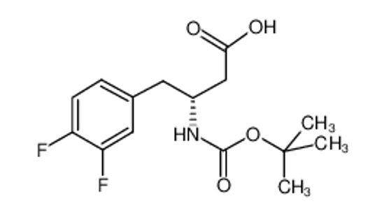 Picture of Boc-(R)-3-amino-4-(3,4-difluorophenyl)butyric acid