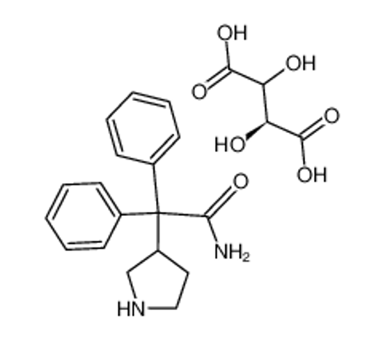 Imagem de (S)-2,2-Diphenyl-2-(pyrrolidin-3-yl)acetamide (2R,3R)-2,3-dihydroxysuccinate