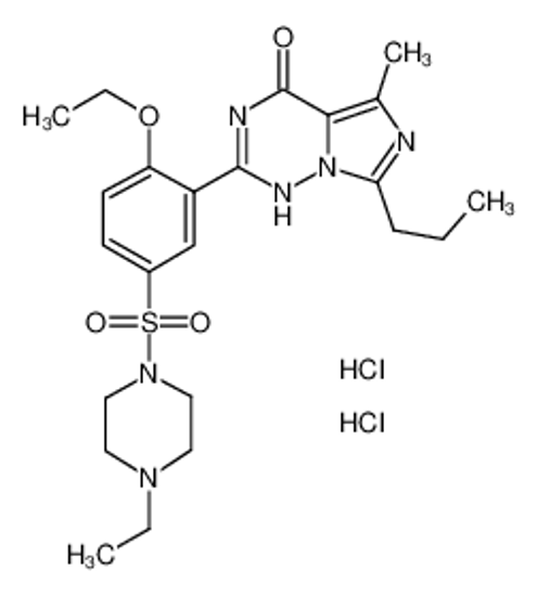 Picture of Vardenafil Dihydrochloride Salt