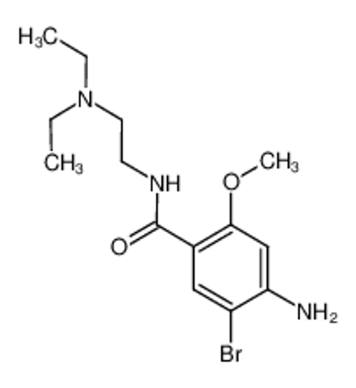 Picture of 4-amino-5-bromo-N-[2-(diethylamino)ethyl]-2-methoxybenzamide