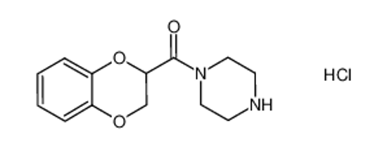 Picture of 1-(2,3-Dihydro-1,4-benzodioxin-2-ylcarbonyl)piperazine hydrochloride