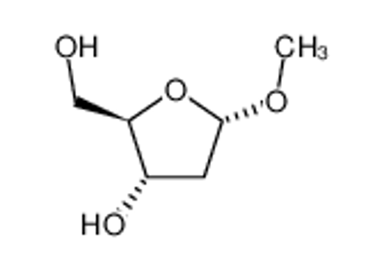 Picture of Methyl-2-deoxy-α-D-ribofuranoside