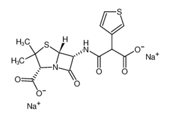Picture of ticarcillin disodium