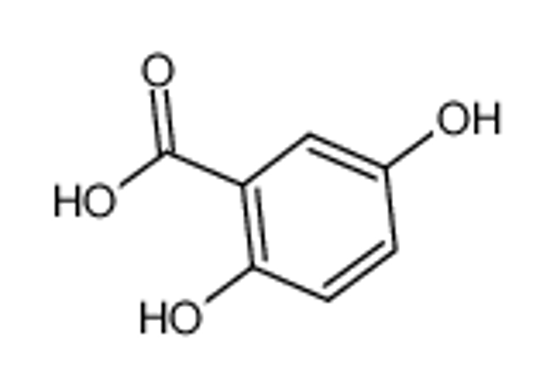Picture of 2,5-dihydroxybenzoic acid
