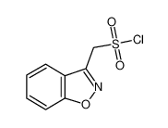 Picture of 1,2-benzoxazol-3-ylmethanesulfonyl chloride