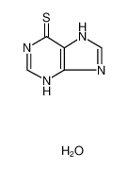 Picture of mercaptopurine hydrate