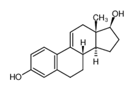 Picture of (8S,13S,14S,17S)-13-methyl-6,7,8,12,14,15,16,17-octahydrocyclopenta[a]phenanthrene-3,17-diol