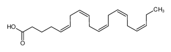 Picture of all-cis-5,8,11,14,17-icosapentaenoic acid