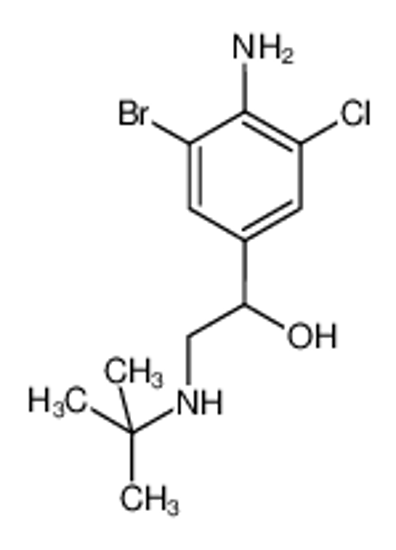 Picture of 1-(4-amino-3-bromo-5-chlorophenyl)-2-(tert-butylamino)ethanol