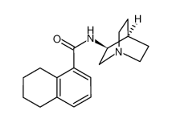 Picture of N-(1-azabicyclo[2.2.2]octan-3-yl)-5,6,7,8-tetrahydronaphthalene-1-carboxamide