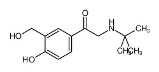 Picture of 2-(tert-butylamino)-1-[4-hydroxy-3-(hydroxymethyl)phenyl]ethanone