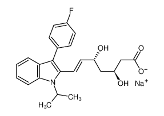 Picture of (3S,5R)-Fluvastatin Sodium Salt