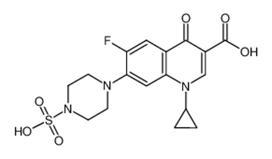 Picture of Ciprofloxacin Piperazinyl-N4-sulfate