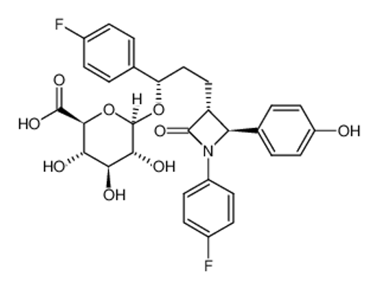 Picture of Ezetimibe Hydroxy β-D-Glucuronide