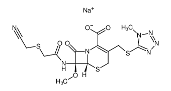 Picture of cefmetazole sodium