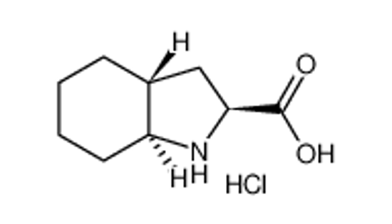 Изображение (2S,3aR,7aS)-2,3,3a,4,5,6,7,7a-octahydro-1H-indole-2-carboxylic acid,hydrochloride