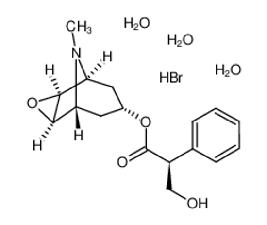 Picture of (-)-Scopolamine hydrobromide trihydrate Hydrobromide Trihydrate