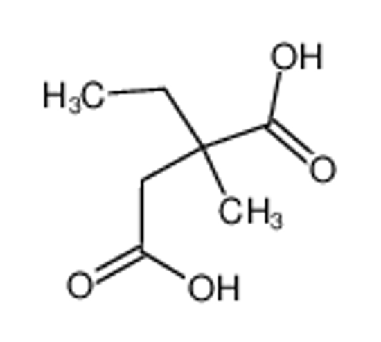 Picture of 2-ethyl-2-methylbutanedioic acid