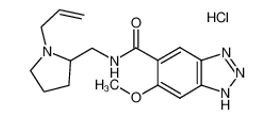 Picture of N-((1-Allylpyrrolidin-2-yl)methyl)-6-methoxy-1H-benzo[d][1,2,3]triazole-5-carboxamide hydrochloride