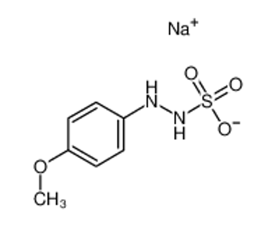 Picture of 2-(4-METHOXYPHENYL)HYDRAZINESULFONIC ACID SODIUM SALT MONOHYDRATE