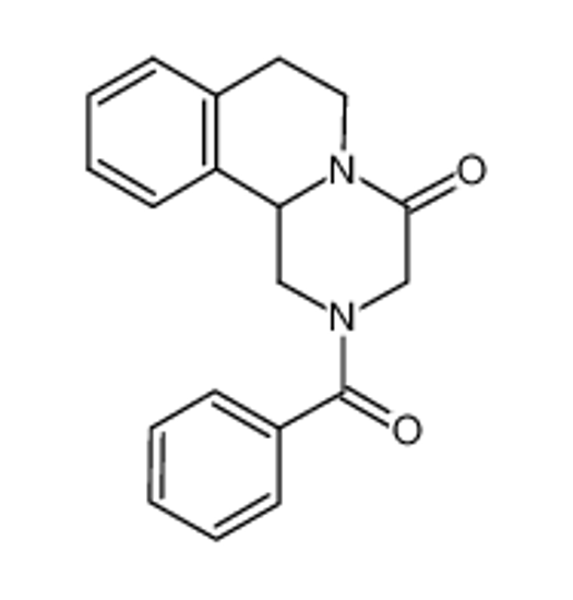 Picture of (11bRS)-2-Benzoyl-1,2,3,6,7,11b-hexahydro-4H-pyrazino[2,1-a]isoquinolin-4-one
