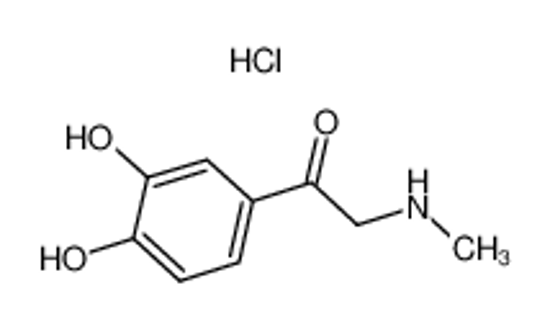 Picture of 1-(3,4-dihydroxyphenyl)-2-(methylamino)ethanone,hydrochloride
