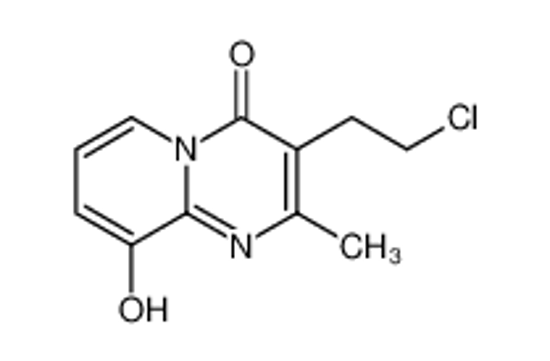 Picture of 3-(2-Chloroethyl)-2-methyl-9-hydroxy-4H-pyrido[1,2-a]pyrimidin-4-one (Paliperidone)