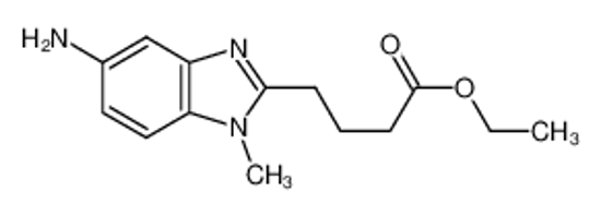 Picture of ethyl 4-(5-amino-1-methylbenzimidazol-2-yl)butanoate