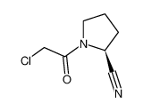 Picture of (2S)-1-(2-chloroacetyl)pyrrolidine-2-carbonitrile