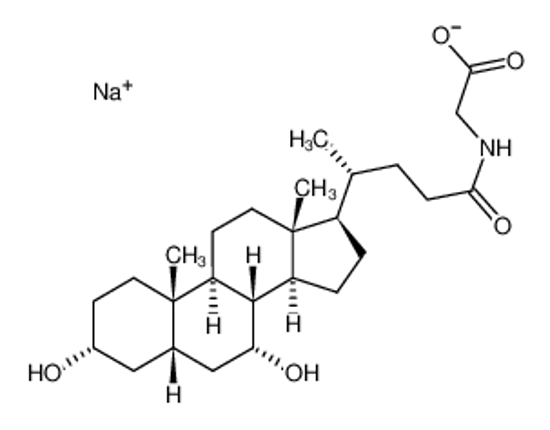 Picture of Glycochenodeoxycholic acid sodium