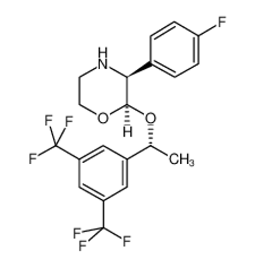 Picture of 2-(R)-[1-(S)-(3,5-Bis(trifluoromethyl)phenyl)ethoxy]-3-(S)-fluorophenylmorpholine