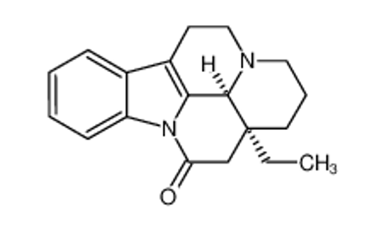 Изображение (-)-Eburnamonine