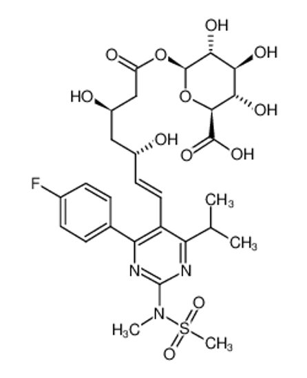 Picture of ROSUVASTATIN ACYL-B-D-GLUCURONIDE