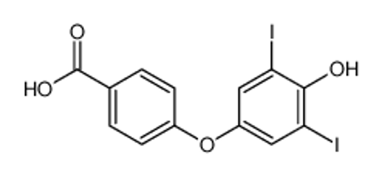 Picture of 4-(4-hydroxy-3,5-diiodophenoxy)-3,5-diiodobenzoic acid