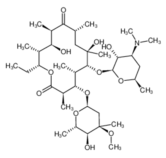 Picture of erythromycin B