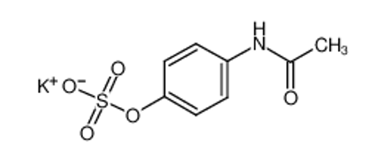 Picture of 4-Acetamidophenol sulfate ester potassium salt Acetaminophen sulfate