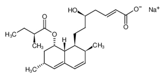 Picture of 2,3-DEHYDROLOVASTATIN ACID SODIUM SALT