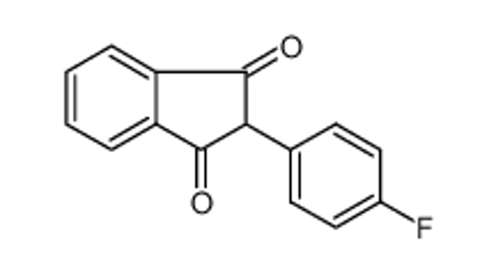 Imagem de 2-(4-fluorophenyl)indene-1,3-dione