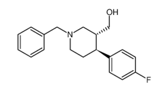 Picture of trans 1-Benzyl-4-(4-fluorophenyl)-3-piperidinemethanol
