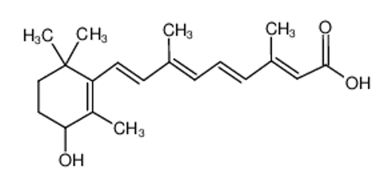 Picture of all-trans-4-hydroxyretinoic acid