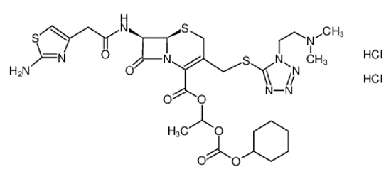 Picture of cefotiam hexetil dihydrochloride