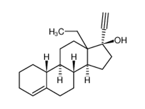 Изображение 13-Ethyl-18,19-dinor-17α-pregn-4-en-20-yn-17-ol (Levo Norgestrel Impurity)