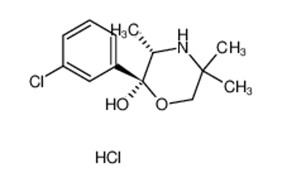 Picture of (2S,3S)-2-(3-chlorophenyl)-3,5,5-trimethylmorpholin-2-ol